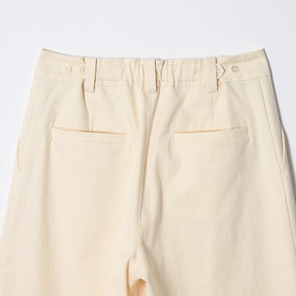 オーガニックリコットン ツイルバギーパンツ