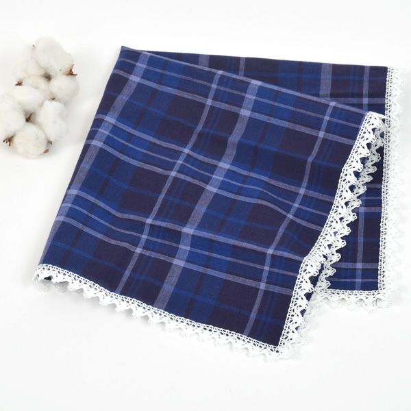 オーガニックコットンのハンカチで出来たご祝儀袋 花結び