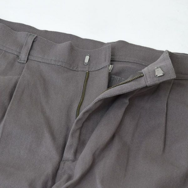 オーガニックコットン メンズツイルストレートパンツ