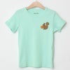オーガニックコットン キッズTシャツSQUIRREL