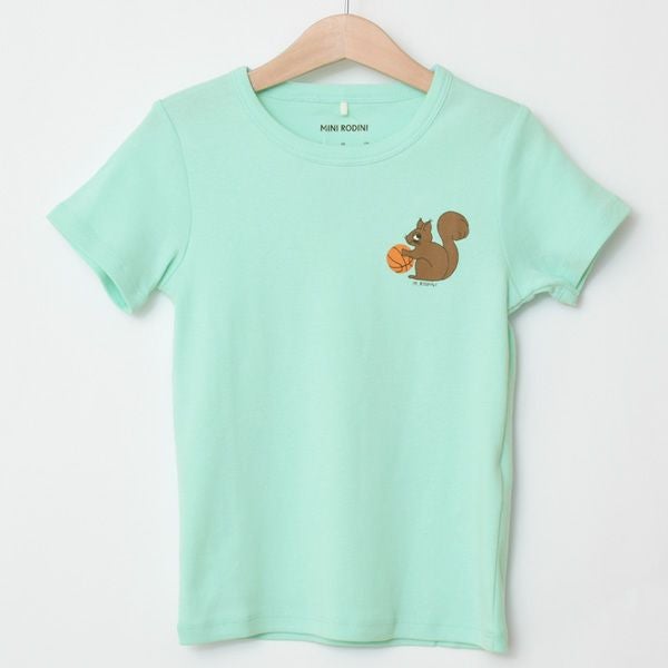 オーガニックコットン キッズTシャツSQUIRREL