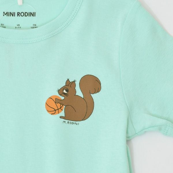 オーガニックコットン キッズTシャツSQUIRREL