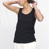 オーガニックコットン スパンリブカップ付きタンクトップ