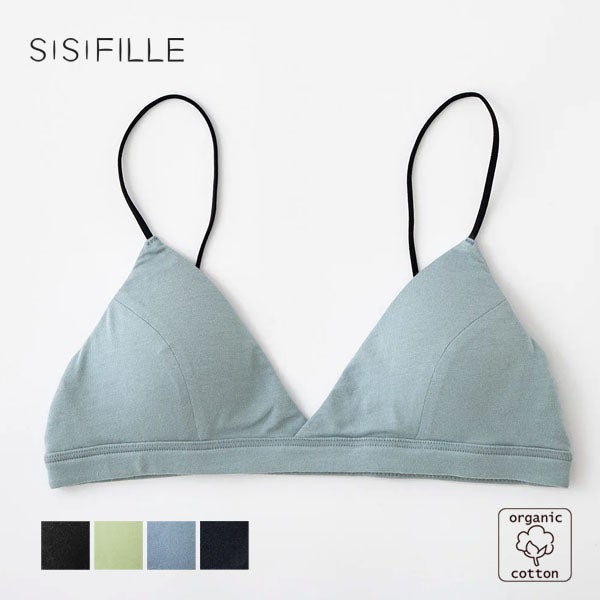 オーガニックコットン トライアングルブラ