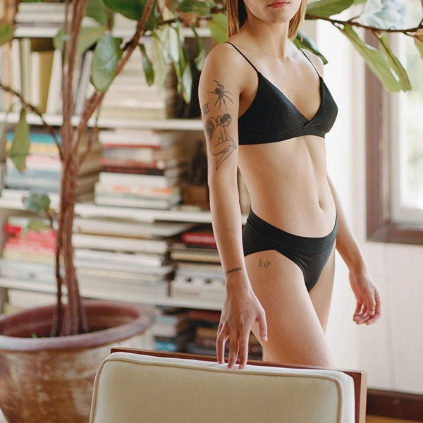 オーガニックコットン トライアングルブラ