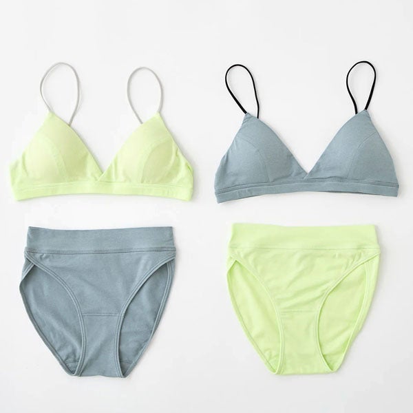 オーガニックコットン トライアングルブラ