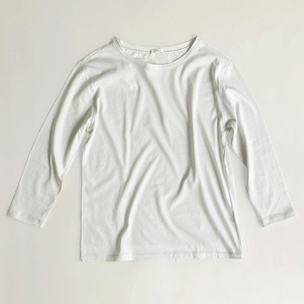 オーガニックコットン ブレスレットスリーブTシャツ JANE