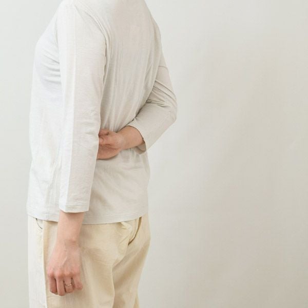 オーガニックコットン ブレスレットスリーブTシャツ JANE