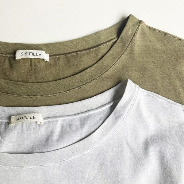 オーガニックコットン ブレスレットスリーブTシャツ JANE