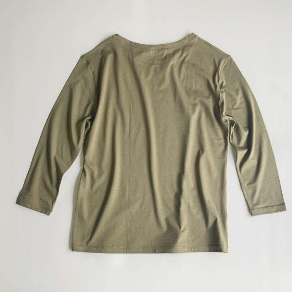 オーガニックコットン ブレスレットスリーブTシャツ JANE