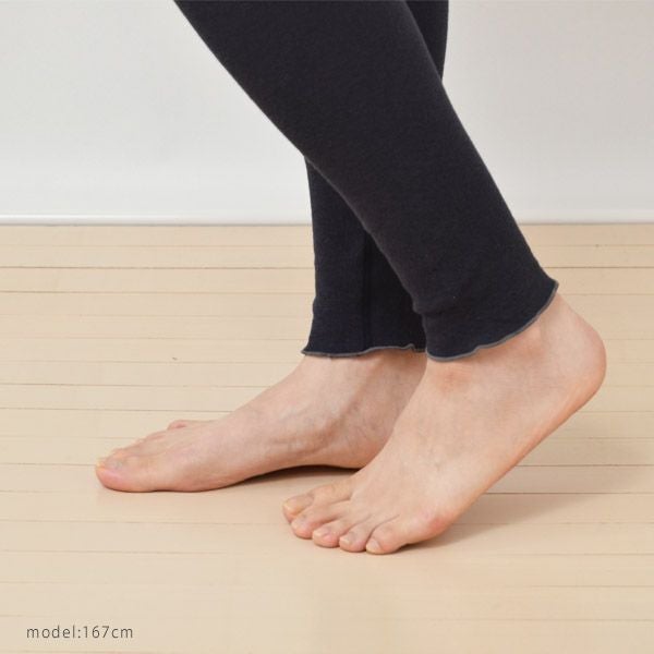 オーガニックコットン マシュマロタッチレギンス CORETTA