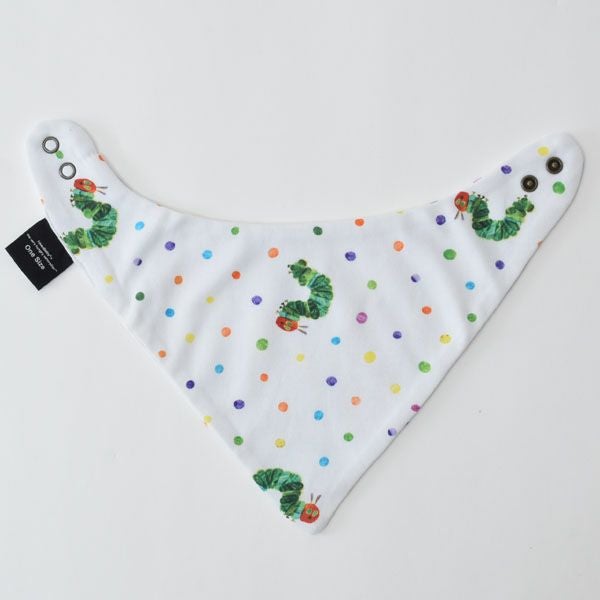 オーガニックコットン ベビーバンダナビブ はらぺこあおむし
