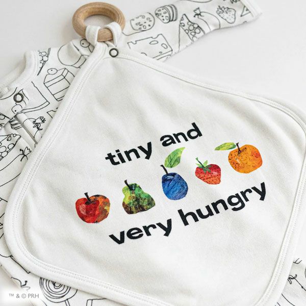 オーガニックコットン ベビーティージングリング はらぺこあおむし