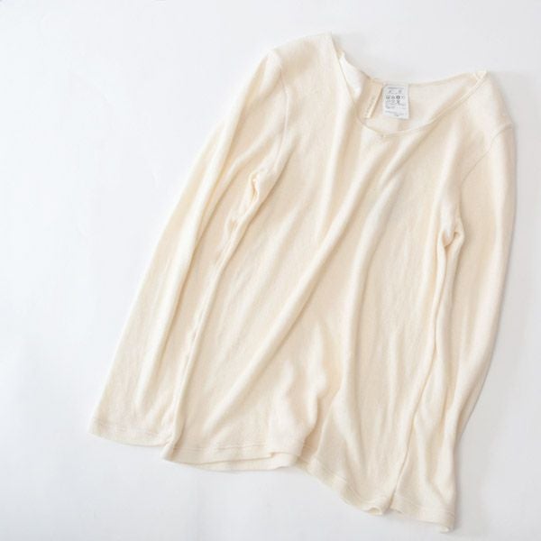 オーガニックコットン&シルク ロングスリーブインナー