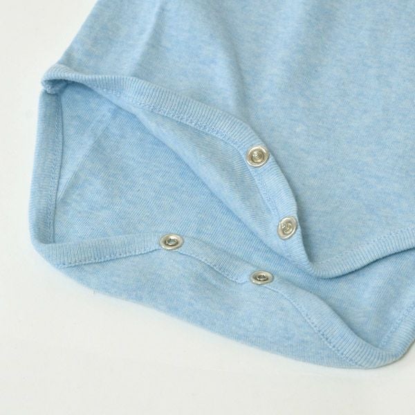 オーガニックコットン ベビーフライスボディスーツ（半袖）