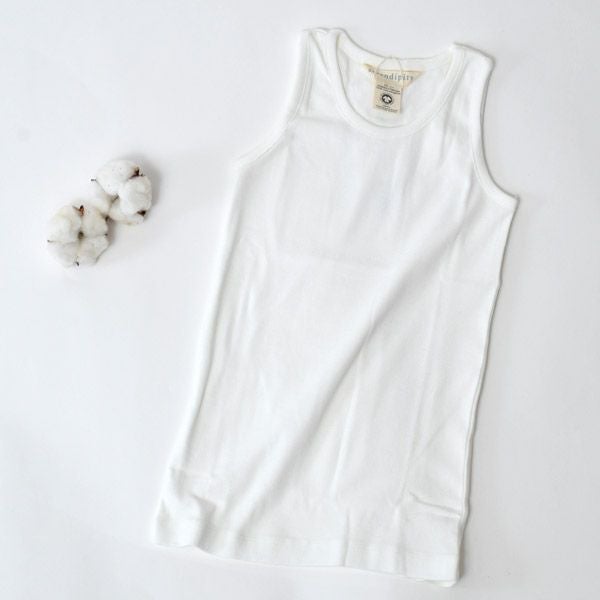 オーガニックコットン キッズフライスタンクトップ