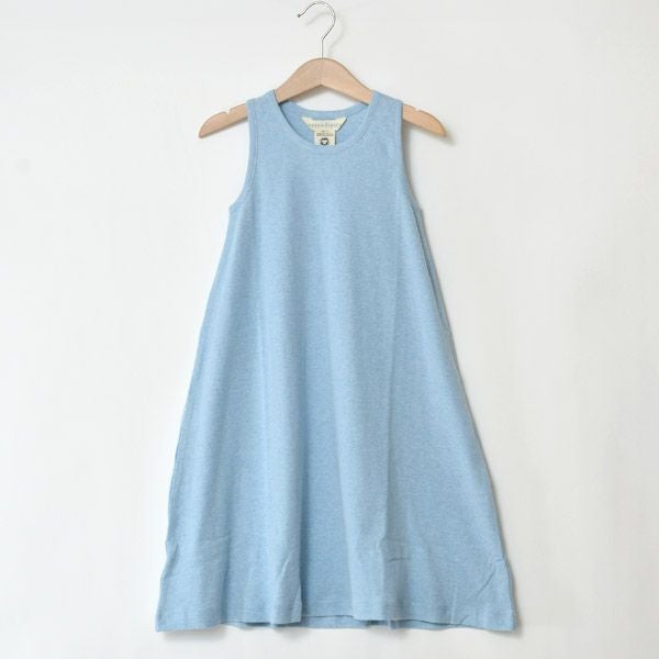 オーガニックコットン キッズフライスタンクドレス