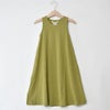 オーガニックコットン キッズフライスタンクドレス