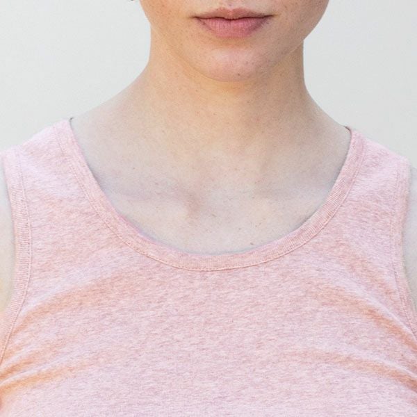 オーガニックコットン フライスタンクトップ