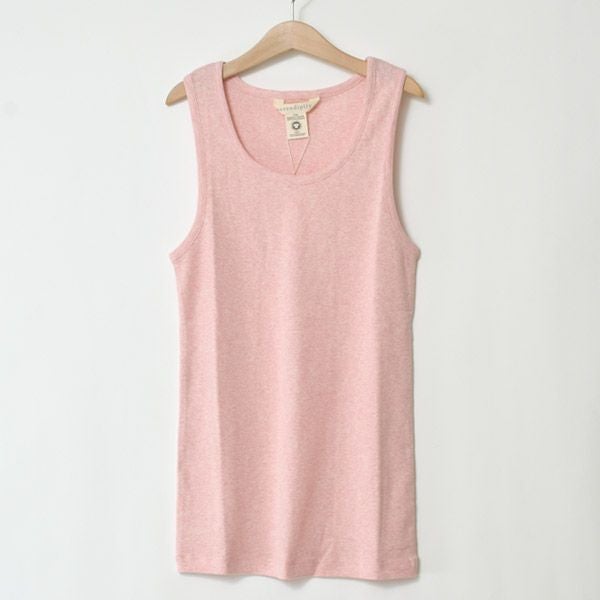オーガニックコットン フライスタンクトップ