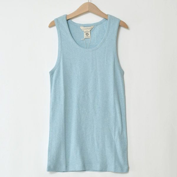 オーガニックコットン フライスタンクトップ