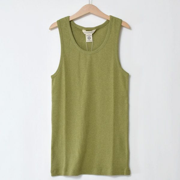 オーガニックコットン フライスタンクトップ