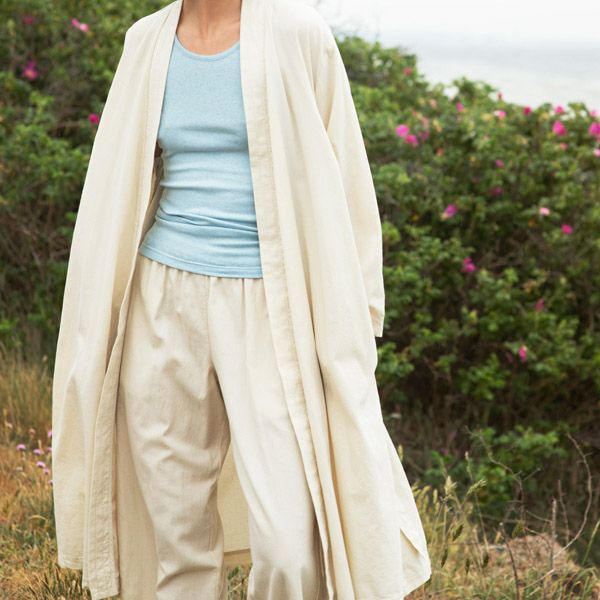 オーガニックコットン リラックスタフタローブ