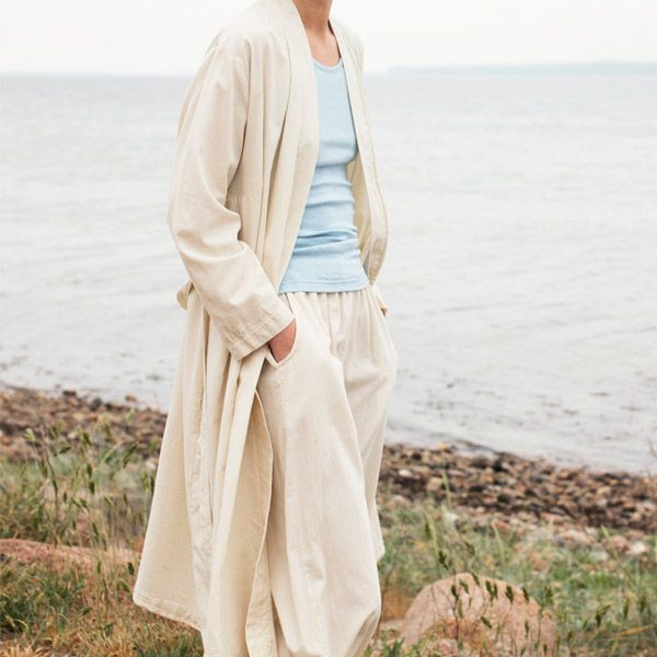 オーガニックコットン リラックスタフタパンツ