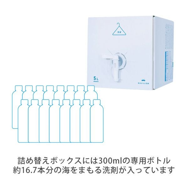 洗濯用洗剤 無香 ボックス5L