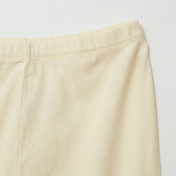 オーガニックコットン スズランメッシュレギンス