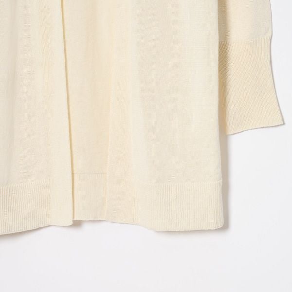 オーガニックコットン＆リネン ロングカーデ