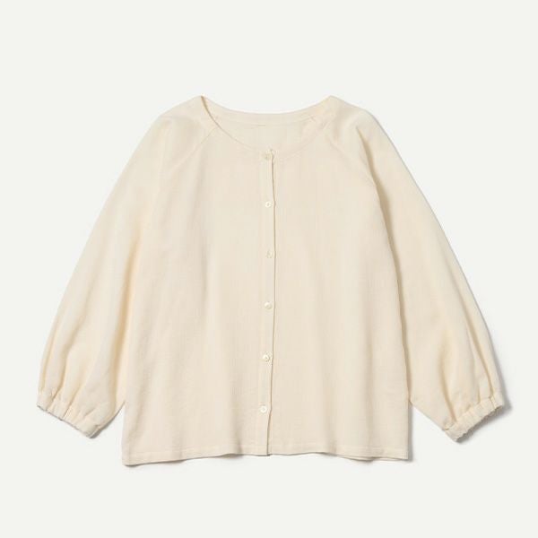 オーガニックコットン 変わりガーゼパフスリーブパジャマ