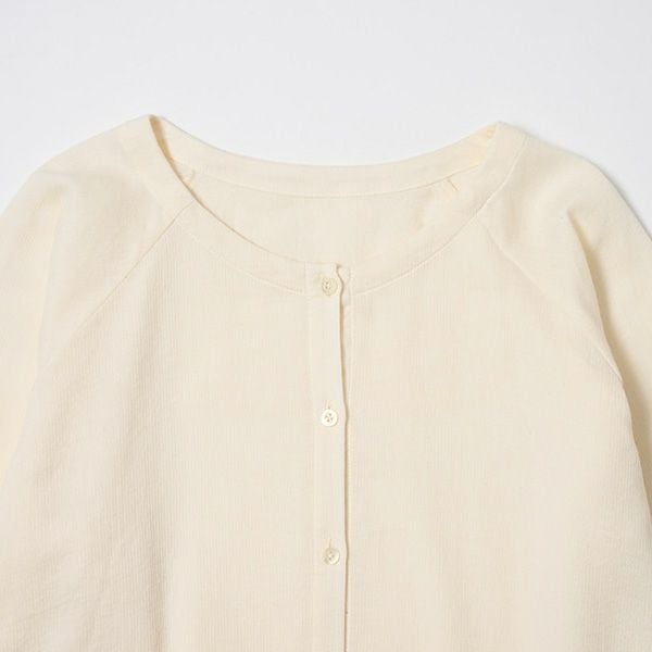 オーガニックコットン 変わりガーゼパフスリーブパジャマ