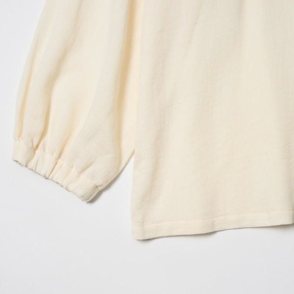 オーガニックコットン 変わりガーゼパフスリーブパジャマ