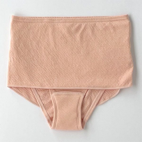 オーガニックコットン Botanical Warm Wear 腹巻き付きショーツ