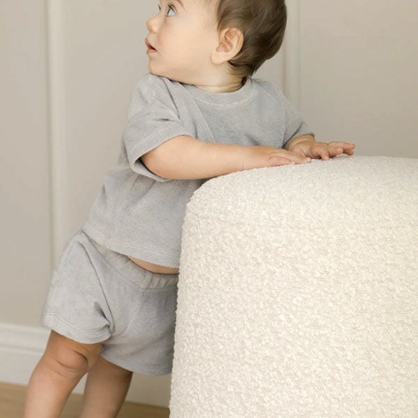 オーガニックコットン ベビーテリーＴシャツ＆ショーツ