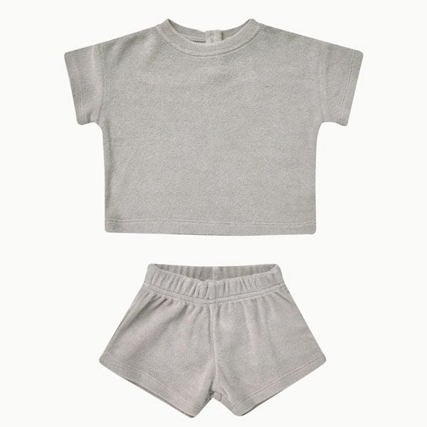 オーガニックコットン ベビーテリーＴシャツ＆ショーツ