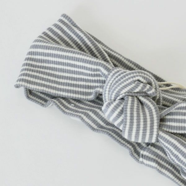 オーガニックコットン ベビーリブターバン