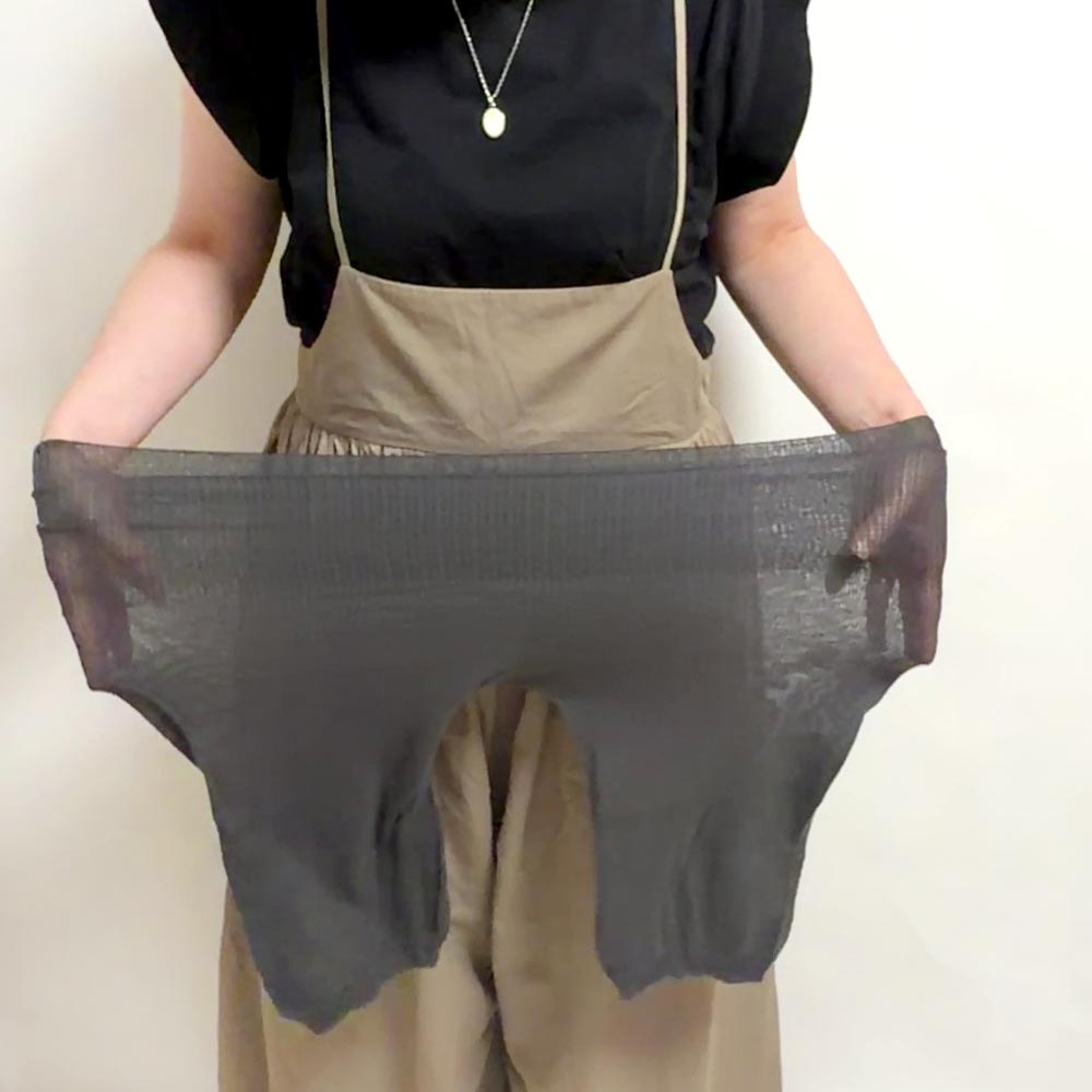 オーガニックコットン 薄手ニットペチパンツ