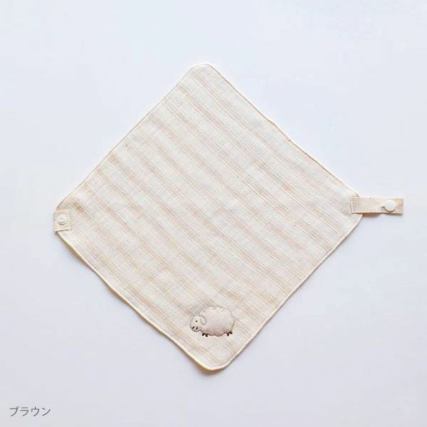 オーガニックコットンベビースラブガーゼ2wayスタイ