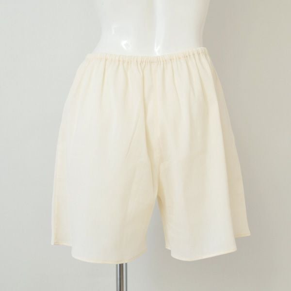 オーガニックコットン inoui高島縮ショートペチパンツ