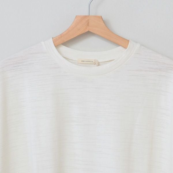 オーガニックコットン 葛和紙スラブ天竺ワンピース