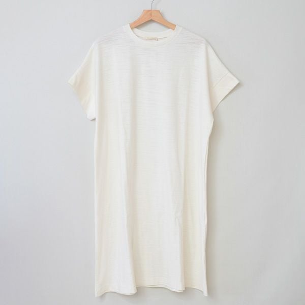 オーガニックコットン 葛和紙スラブ天竺ワンピース