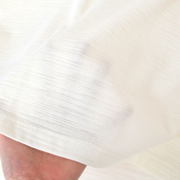 オーガニックコットン 葛和紙スラブ天竺カーディガン