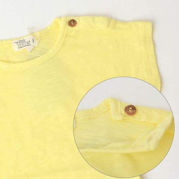 オーガニックコットン ベビースラブショートボディースーツ