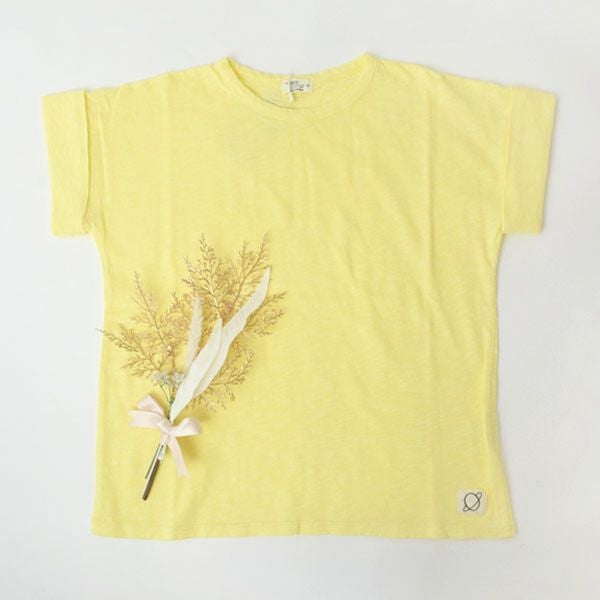 オーガニックコットン キッズスラブベーシックTシャツ