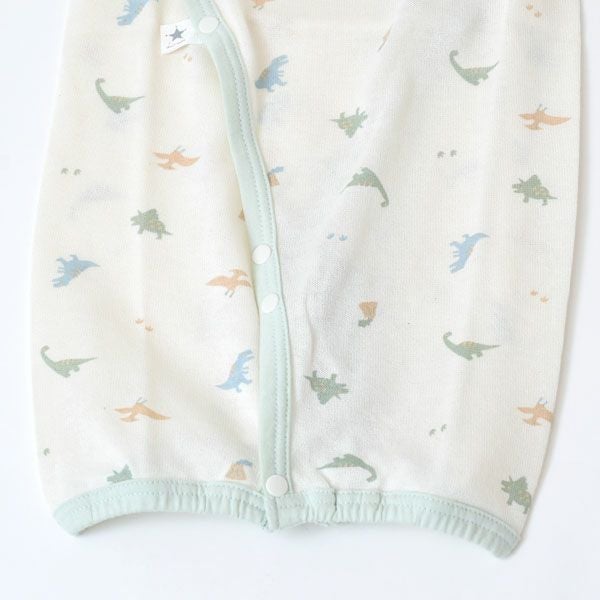 オーガニックコットン 吊天竺ツーウェイドレス 恐竜柄