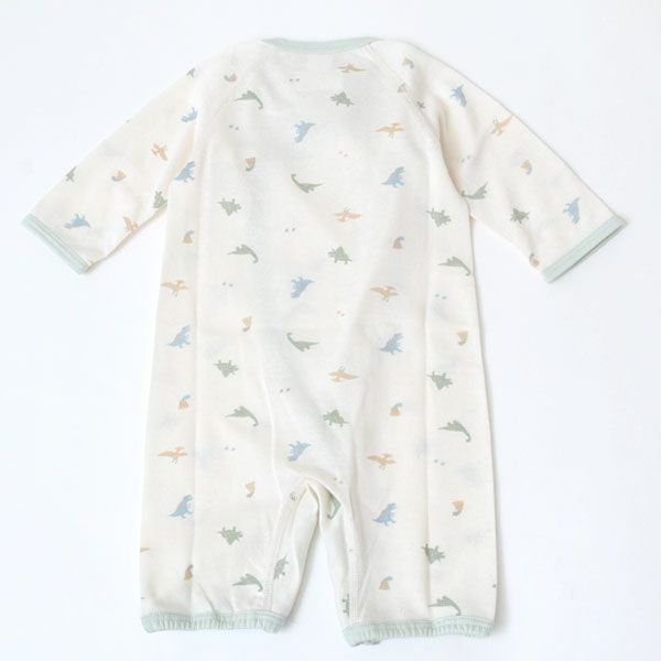 オーガニックコットン 吊天竺ツーウェイドレス 恐竜柄