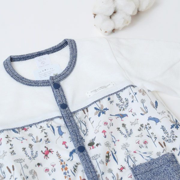 オーガニックコットン 吊天竺ツーウェイドレス リバティTheo