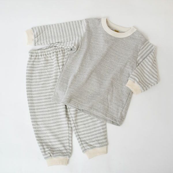オーガニックコットン ベビー接結ホームウェア